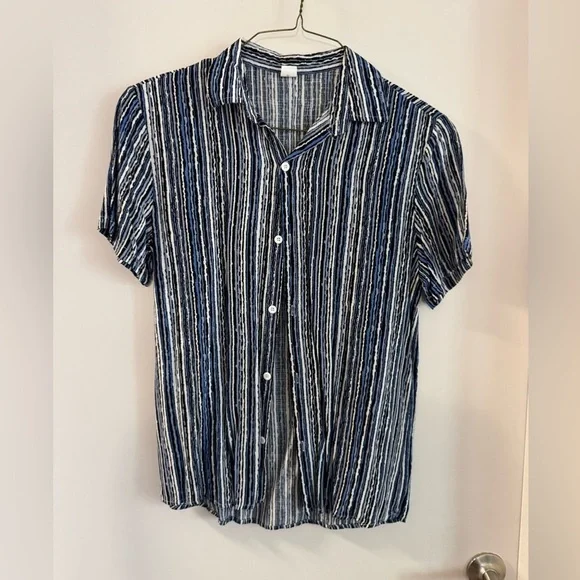 Men Medium Shein Casual Button Up Shirt  NWOT - Picture 3 of 8